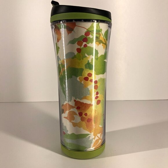 Starbucks Watercolor Fall Leaves Travel Mug Tumbler 16 oz / 473 mL - Picture 4 of 14